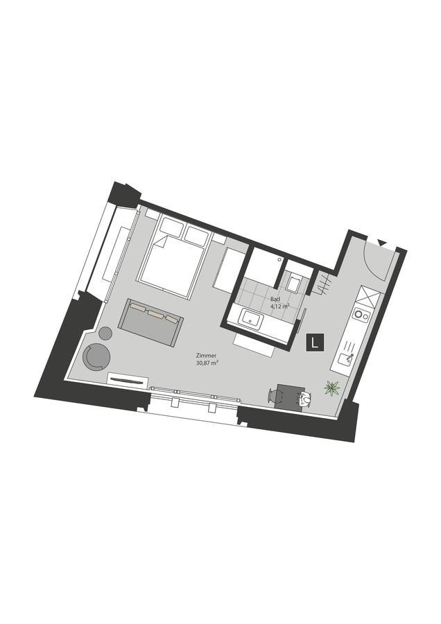 Ueberfluss Serviced-Apartments BRE 外观 照片